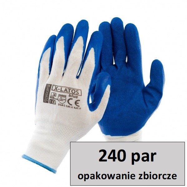 Rękawica LATEKS BLUE 240 par