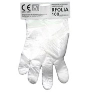 Rękawice foliowe HDPE